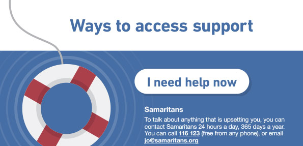 Ways to access support