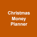 Christmas money planner