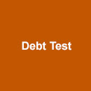 Debt test