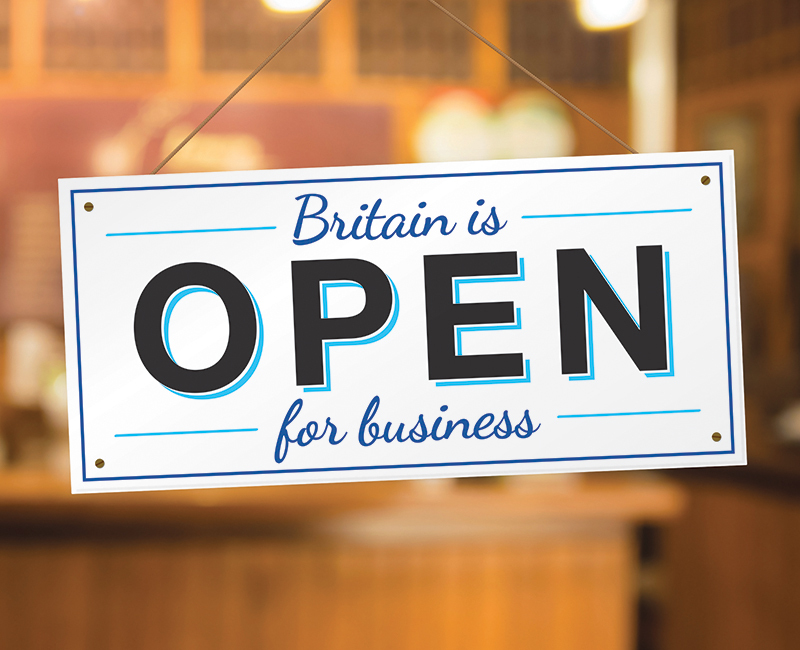 Open For Business Cover